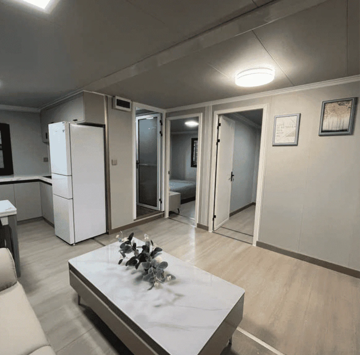 kit Home – 2 Bedroom, Kitchen, Bathroom Floor Plan | 400 Sq. Ft. - Image 5